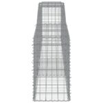 Paniers à gabions arqués 5 pcs 400x50x80/100 cm Fer galvanisé – Image 3