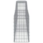Paniers à gabions arqués 15 pcs 400x50x80/100 cm Fer galvanisé – Image 3
