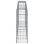 Paniers à gabions arqués 7 pcs 400x50x140/160 cm Fer galvanisé – Image 3