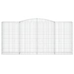 Paniers à gabions arqués 7 pcs 400x50x180/200 cm Fer galvanisé – Image 2