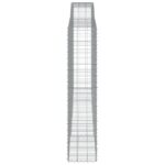 Paniers à gabions arqués 5 pcs 400x50x220/240 cm Fer galvanisé – Image 3