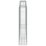 Paniers à gabions arqués 7 pcs 400x50x220/240 cm Fer galvanisé – Image 3