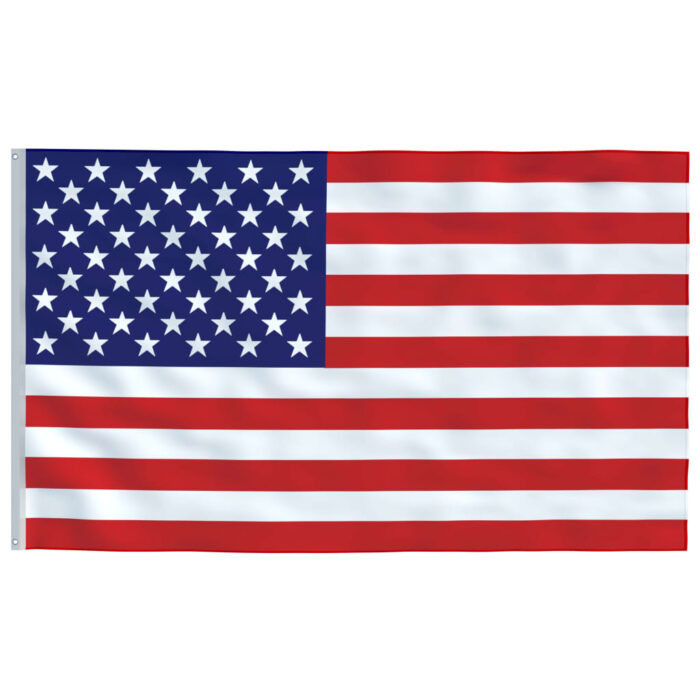 Drapeau des États-Unis et mât 6,23 m Aluminium – Image 2