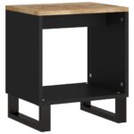 Table basse 40x31x46 cm Bois de manguier solide et d'ingénierie – Image 11