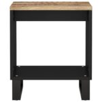 Table basse 40x31x46 cm Bois de manguier solide et d'ingénierie – Image 2