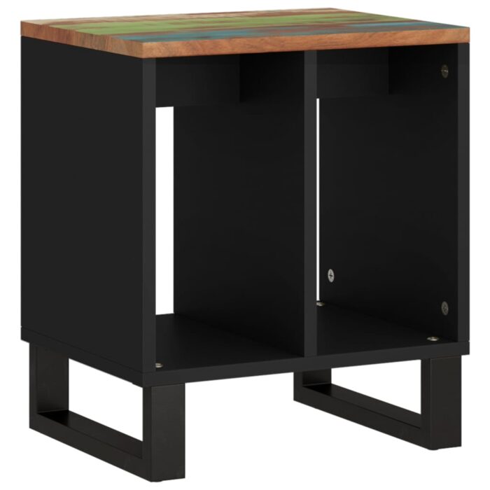 Table d'appoint 40x31x46cm Bois de récupération et d'ingénierie – Image 11