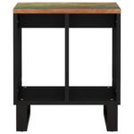 Table d'appoint 40x31x46cm Bois de récupération et d'ingénierie – Image 2