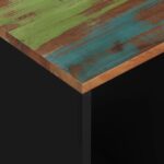Table d'appoint 40x31x46cm Bois de récupération et d'ingénierie – Image 5