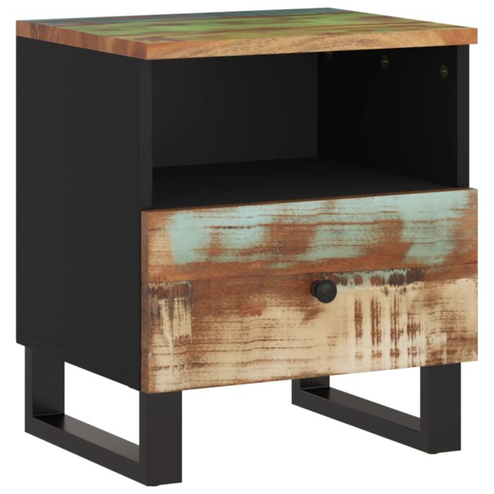 Table de chevet Bois de récupération et d'ingénierie – Image 10