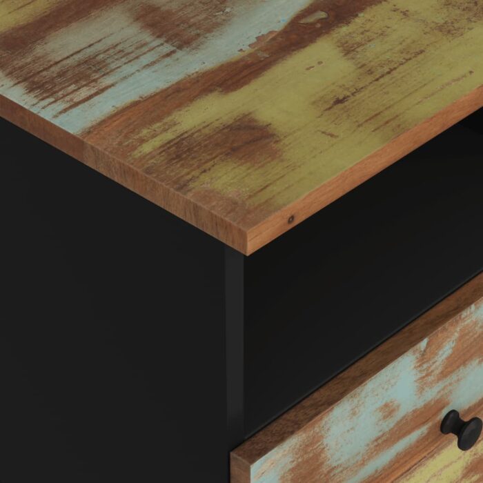Table de chevet Bois de récupération et d'ingénierie – Image 5