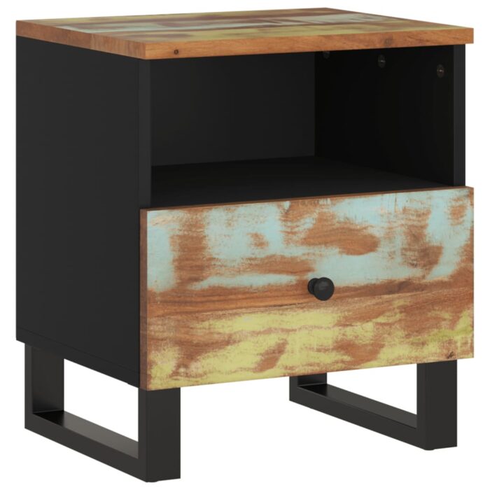 Table de chevet Bois de récupération et d'ingénierie – Image 8