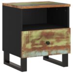 Table de chevet Bois de récupération et d'ingénierie – Image 9