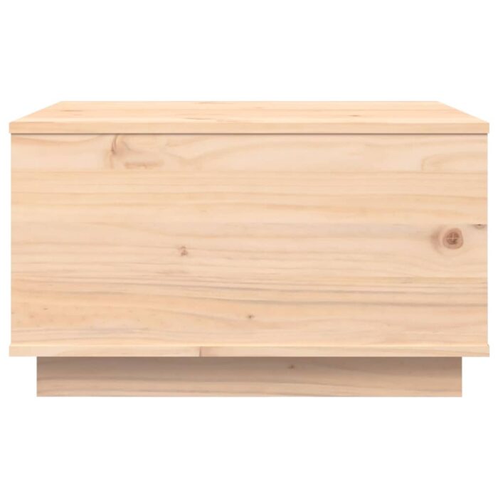Table basse 60x50x35 cm Bois massif de pin – Image 4