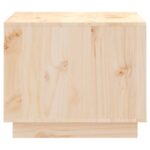 Table basse 120x50x40,5 cm Bois massif de pin – Image 5