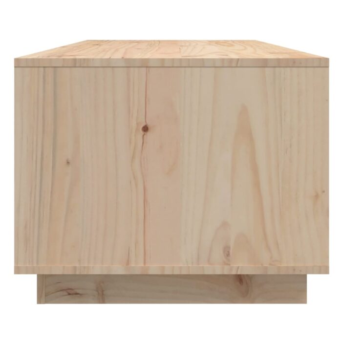 Table basse 110x50x40 cm Bois massif de pin – Image 5