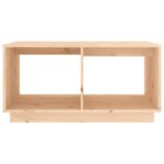 Table basse 80x50x40 cm Bois massif de pin – Image 3