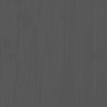 Bureau Gris 110x50x75 cm Bois massif de pin – Image 8