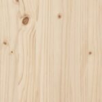 Bureau 110x53x117 cm Bois massif de pin – Image 8