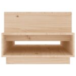 Table basse 80x55x40,5 cm Bois massif de pin – Image 4