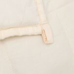 Couverture lestée Crème clair 235x290 cm 11 kg Tissu – Image 3