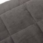 Couverture lestée Gris 138x200 cm 6 kg Tissu – Image 2
