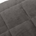 Couverture lestée Gris 220x235 cm 15 kg Tissu – Image 2