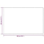 Couverture lestée avec housse Gris 120x180 cm 9 kg Tissu – Image 4