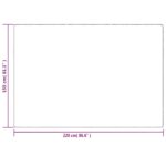 Couverture lestée avec housse Gris 155x220 cm 11 kg Tissu – Image 4