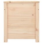 Boîte de rangement 80x40x45,5 cm Bois massif de pin – Image 4