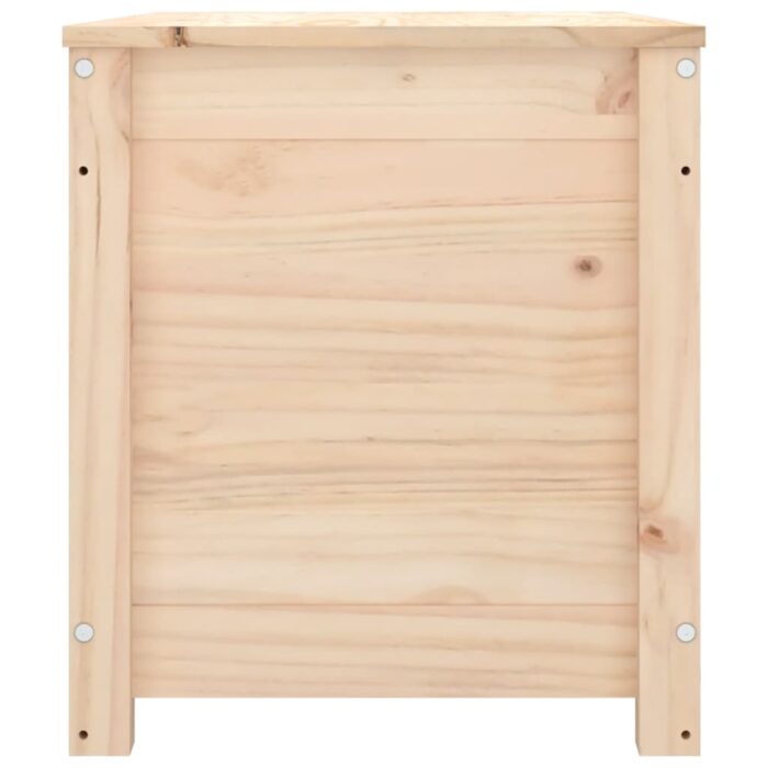 Boîte de rangement 80x40x45,5 cm Bois massif de pin – Image 4