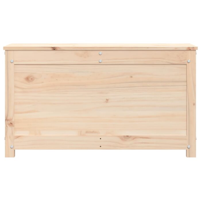 Boîte de rangement 80x40x45,5 cm Bois massif de pin – Image 5