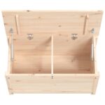 Boîte de rangement 80x40x45,5 cm Bois massif de pin – Image 6