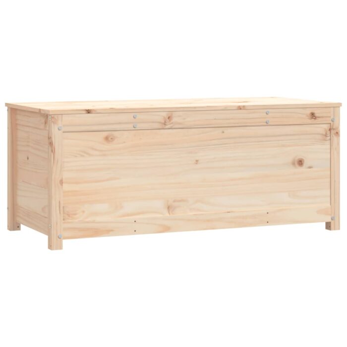 Boîte de rangement 110x50x45,5 cm Bois massif de pin – Image 3