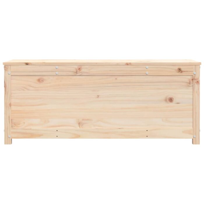 Boîte de rangement 110x50x45,5 cm Bois massif de pin – Image 5
