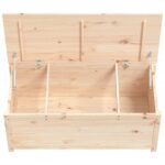 Boîte de rangement 110x50x45,5 cm Bois massif de pin – Image 6