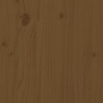 Boîte de rangement Marron miel 60x32x45,5 cm Bois massif de pin – Image 9