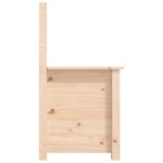 Banc 80x41x77 cm Bois de pin massif – Image 6