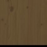 Banc Marron miel 80x41x77 cm Bois de pin massif – Image 8