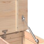 Banc 110x41x76,5 cm Bois de pin massif – Image 8