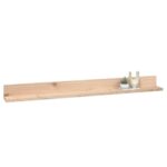 Étagères murales 2 pcs 110x11x9 cm Bois de pin massif – Image 4