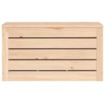Boîte de rangement 59,5x36,5x33 cm Bois massif de pin – Image 4