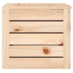 Boîte de rangement 59,5x36,5x33 cm Bois massif de pin – Image 5