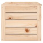 Boîte de rangement 89x36,5x33 cm Bois massif de pin – Image 5