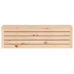 Boîte de rangement 109x36,5x33 cm Bois massif de pin – Image 4