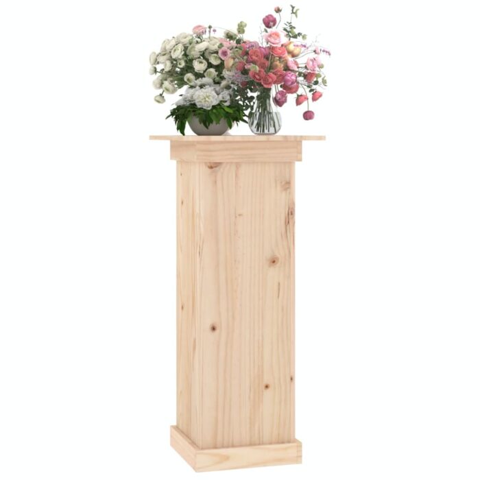 Support à fleurs 40x40x90 cm Bois de pin solide – Image 2