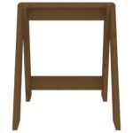 Tabourets lot de 2 marron miel 40x40x45 cm bois massif de pin – Image 4