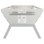 Plateau pour barbecue Argenté 158x42x31 cm Acier inoxydable – Image 3