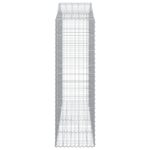 Panier de gabions arqué 200x50x160/180 cm Fer galvanisé – Image 2