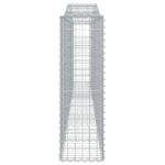 Panier de gabions arqué 400x30x100/120 cm Fer galvanisé – Image 2