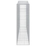 Panier de gabions arqué 400x50x160/180 cm Fer galvanisé – Image 2